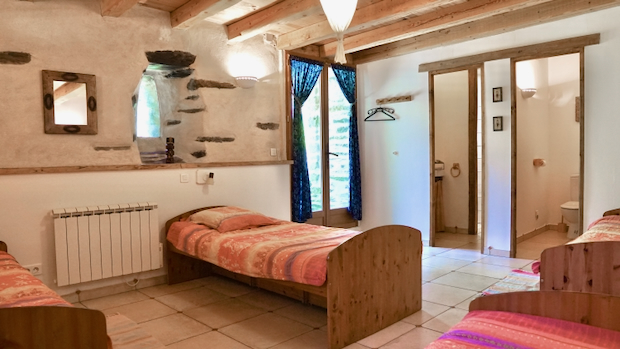 Pivert bedroom in La Bergerie